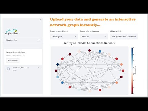 Streamlit App: A Network Graph Generator