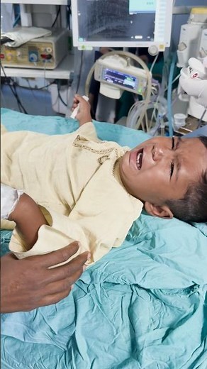 Cute boy crying before general anesthesia #baby #cutebaby #foryou #youtubeshorts