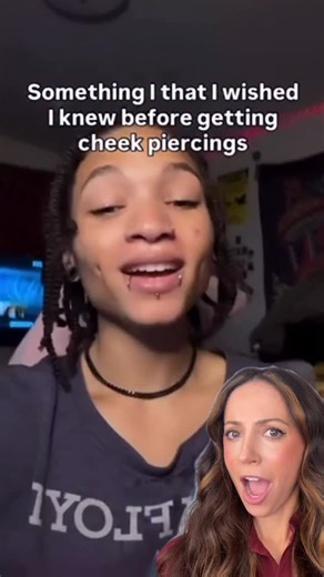 wait… is this real?! do cheek piercings actually allow liquid to leak out of your cheeks when drinking?! I’ve seen a few videos and now I’m both fascinated and mildly concerned. from a dental standpoint, cheek piercings sit dangerously close to salivary ductsso if something goes wrong, leakage like this COULD actually happen… but still there’s so much ai out there IDK! has anyone experienced this or know more about it??? #dentalhygienist #cheekpiercings #cheekpiercing | Teeth Talk