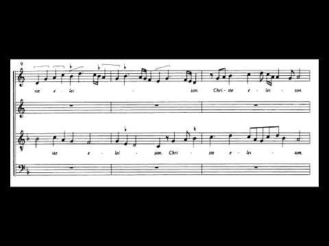 Johannes Ockeghem - Missa Prolationum - Kyrie