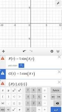 Quick Lissajous Curve — Tutorial #desmos #math