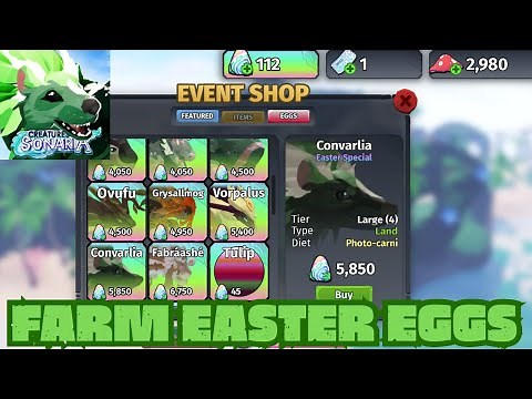 HOW TO GET EGGS IN EASTER EVENT 2025 CREATURES OF SONARIA [COS]