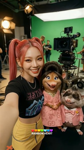 Zootopia filming location by Mira selfie - Behind the Scenes #zootopia #liveaction