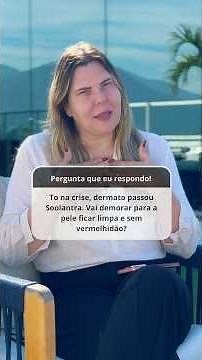 Será que o Soolantra demora fazer efeito? #rosacea #acne #cuidadoscomapele #skincare