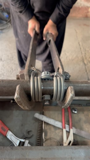 Single wire into double power spring #shorts #ytshorts