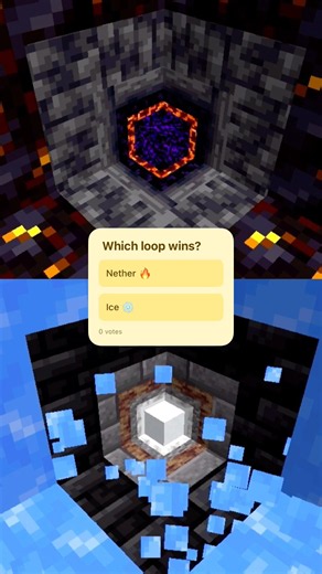 NETHER 🔥 vs. ICE ❄️: Which Loop Wins?