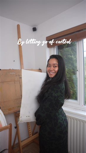 Exploring Inner Changes Through Abstract Painting