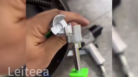 Brake Spring Compressor Tool, Drum Brake Spring Tool, Efficient Brake Repair Brake Adjusting Tools, Heavy Duty Steel Drum Brake Tool Kit, Car Brake Spring Washer Repair Shoe Compressor (Green)