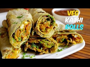 WeekEnd Special Best Veg Kathi Roll | Easy Vegetable Roll Recipe| By Chef Aadil Hussain EasyCookBook