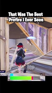 That Was The Best Prefire I Ever Seen #fortnite