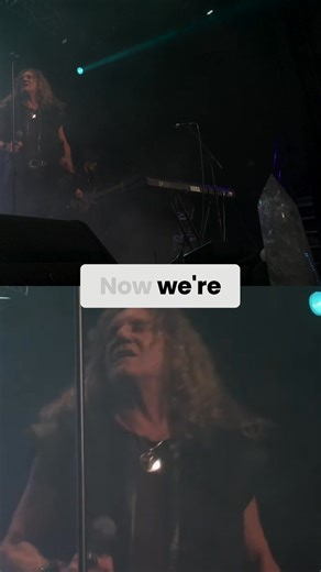 ALIEN SHAMANS delivers a high-energy performance. Backdrops morph from icy landscapes to abstract art, perfectly syncing with the music and vocals. The band's unique style shines through. #ALIENSHAMANS #RockBand #LiveMusic #StagePerformance #AnimatedVisuals | Lui Krieg Music