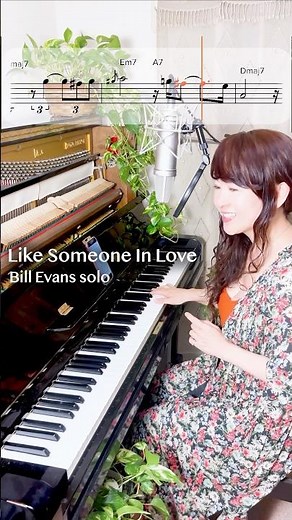 Scatting Bill Evans’s solo on “Like Someone in Love” #shorts