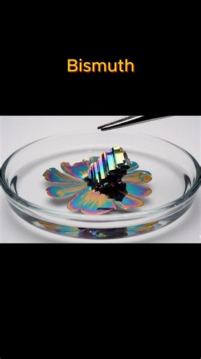 🌈 Bismuth Crystal Color Bloom Experiment