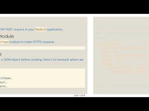 How to Send a ZAP POST Request in NodeJS