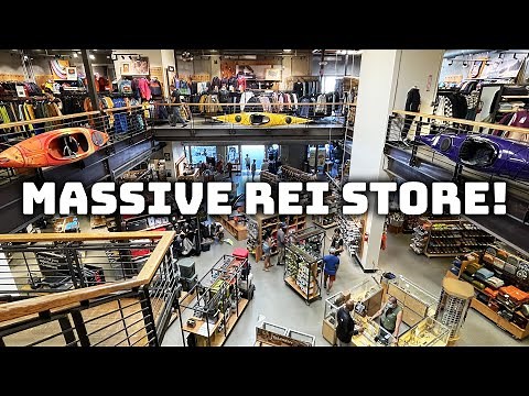 The Biggest REI on the West Coast Store Tour