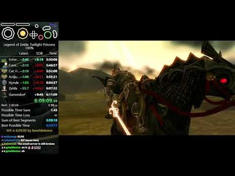 Twilight Princess 100% speedrun