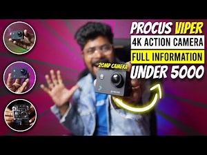 Procus Viper 20MP Action Camera Unboxing & Review | How To Mount Your Action Camera On helmet & Bike