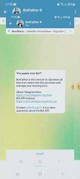 TELEGRAMDA BOT YARATISH 2022 | BOTFAZER DAN YARATISH | TELEGRAM SIRLARI 2022|