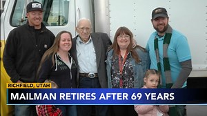 91-year-old Utah mailman retires with perfect record