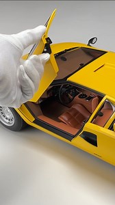 156K views · 3.9K reactions | Dive into every meticulously recreated detail of this 1970s automotive icon: The Lamborghini Countach at 1:8 scale. Models available to order: https://bit.ly/LamborghiniCountach1-8ScaleAC #AmalgamCollection #Automotive #HandMade #Lamborghini #ScaleModel | Amalgam Collection | Facebook