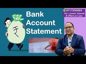 How to Read and Understand Information in Saving Bank Account statement