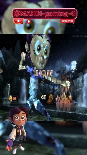 LUZ NOCEDA EXCLUSIVE VICTORY ANIMATION! The Owl House Witch Wins | MK9 Mod #shorts