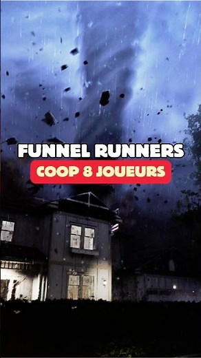 🌪️ This co-op game where you are a tornado chaser and you must survive a collapsing city!