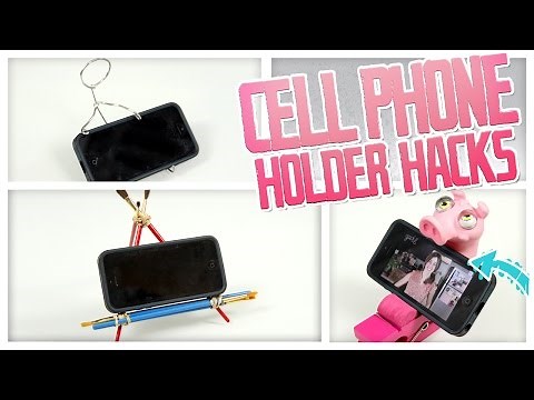 DIY Cell Phone Holder Hacks! - Do It, Gurl