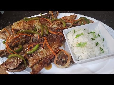 How To Make Fried Silver Bass Fish! ( With My Special Sauce!)