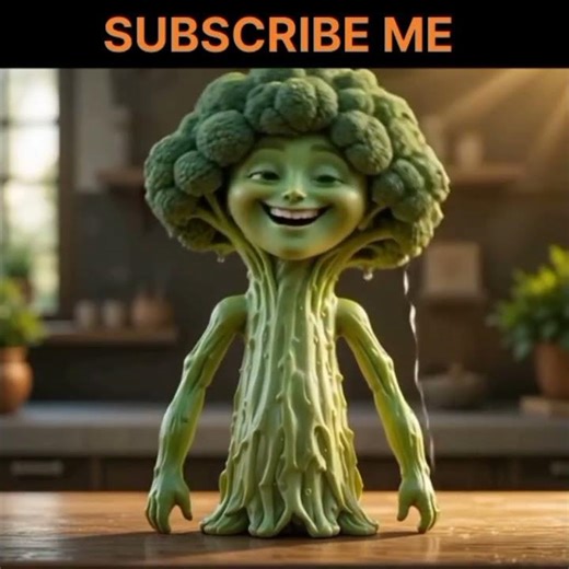 🎥 Title:Broccoli Man Laughs After Tasting a Bite of Broccoli 12, 2025