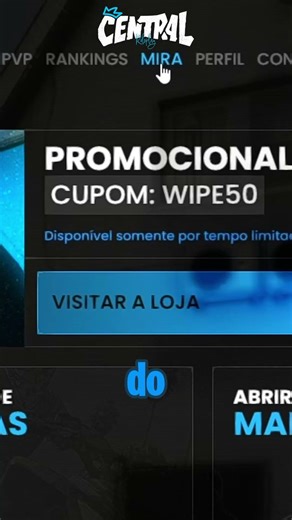 Como personalizar a mira