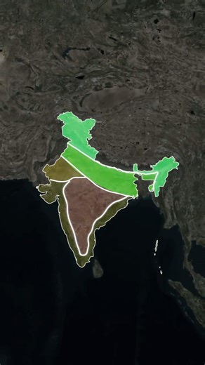 Physiographic Divisions of India #geography #facts #indiangeography