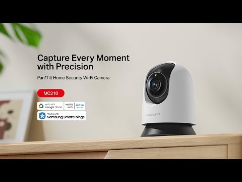 Mercusys MC210: Smart Security Camera Made Simple - 2K Clarity Day & Night