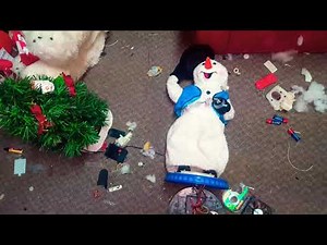 Another spinning snowflake snowman glitch WARNING EARRAPE