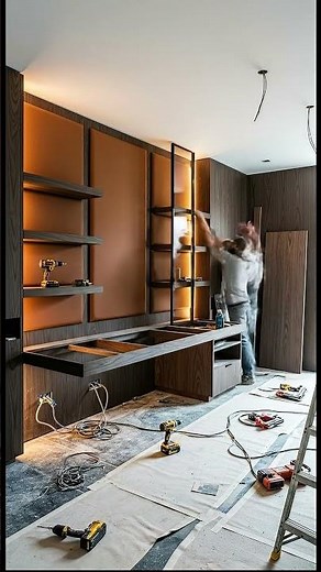 Luxury Executive Home Office Renovation | Realistic Before & After