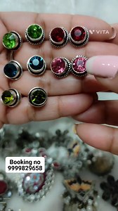 Silver replica earrings special 5 mnt video Shipping free purchase...