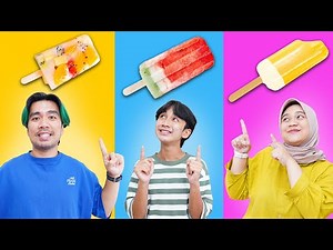 TANTANGAN BIKIN ES KRIM DARI BUAH - Keluarga Ziyan