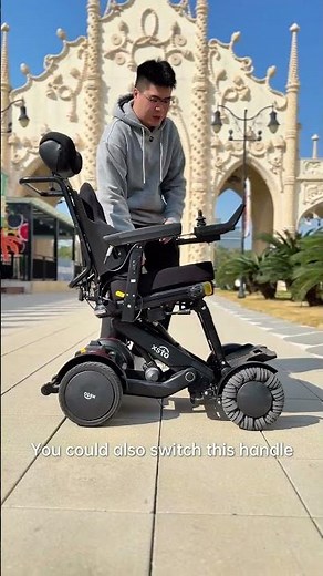 The M4 Pro… built with self-balancing… climbs slopes safely… and lifts you higher when you need it.