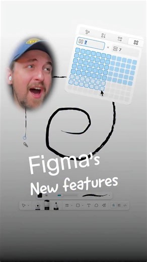 Nolan Perkins | Product Designer on Instagram: "@figma just changed the game at #config2025 With Draw Mode, you can paint, custom brushes, create dynamic patterns, text curves and progressive gradients no more Illustrator! BTW: it’s all svg, and you can seamlessly manage things made in Draw from Design Mode Figma Make introduces AI into workflows, generating designs and expanding user flows instantly. Figma Sites lets you design, manage breakpoints, and publish interactive web pages seamlessly. 