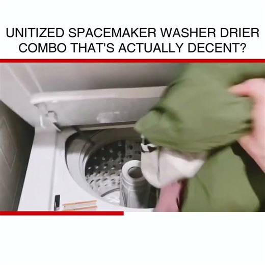 Unitized Spacemaker Washer Drier Combo That's ACTUALLY Decent?