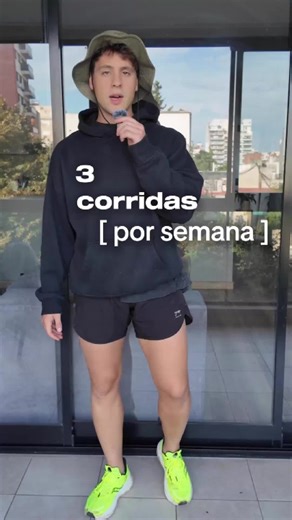 rodri perez on Instagram: "querés preparar cualquier carrera sin complicarte? solo necesitás 3 tipos de corridas en tu semana: 🏃🏼‍➡️ EASY RUN - corrida tranqui (poder hablar mientras corrés) 👟 INTERVALOS - series intensas con descanso (800m al 80%) ⛰️ LONG RUN - la corrida larga del domingo (30-40% del volumen semanal) con esta estructura preparé desde 5k hasta maratones y mantengo mi laburo 9-6, gym y vida social. te interesa ver más sobre como planificar los entrenamien