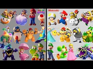 Every Mario Galaxy Movie Character in the Mystery Block from the Mario Party 10 Credits