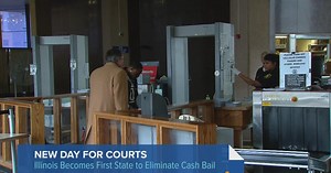 Inside a Cook County Courtroom on the Day Cash Bail Ends