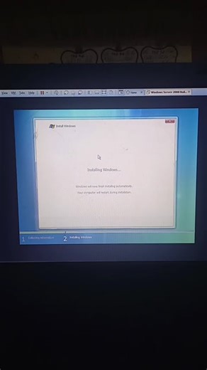 Windows Server 2008 Build 5270 - Installing Send @TiếnArisuHodaFanmade #Shorts