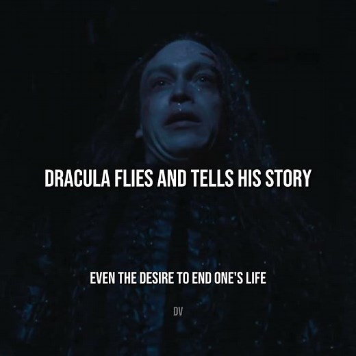 Dracula flies and tells his story #dracula2025 #lucbesson