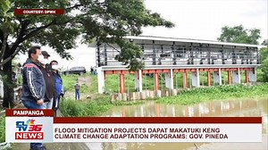 13K views · 136 reactions | PAMPANGA | Flood Mitigation Projects dapat makatuki keng Climate Change Adaptation Programs: Gov. Pineda #CLTV36News | CLTV36 News | Facebook