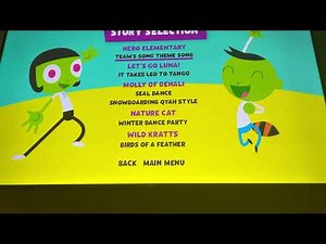 PBS Kids Get Up And Dance 2023 DVD Menu Walk-through
