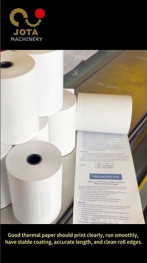#shorts How to Check Thermal Paper Quality | Clear Print, Smooth Running & Clean Edges