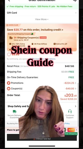 Full SHEIN coupon guide and how to Apply in less than a min! This is good for all users so see how much you can save #sheinpartner #sheinhaul #sheinunboxing #winterinspo #vacaoutfits