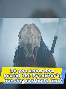 Do you know how brutal the Predator’s hunting methods are? #movie predator #trivia #movie